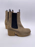 Anonymous Copenhagen Laurell platform calf suede mushroom